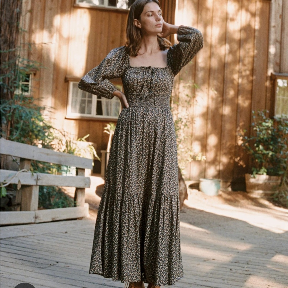 SOLD - Christy Dawn Jennica Dress noir harvest
